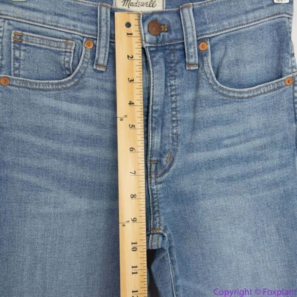 NEW Madewell Stovepipe Jeans in Euclid Wash, 23, ND526 - Picture 9 of 16
